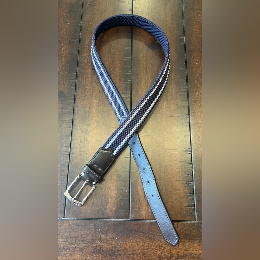Holderness & Bourne Fischer Stripe Belt